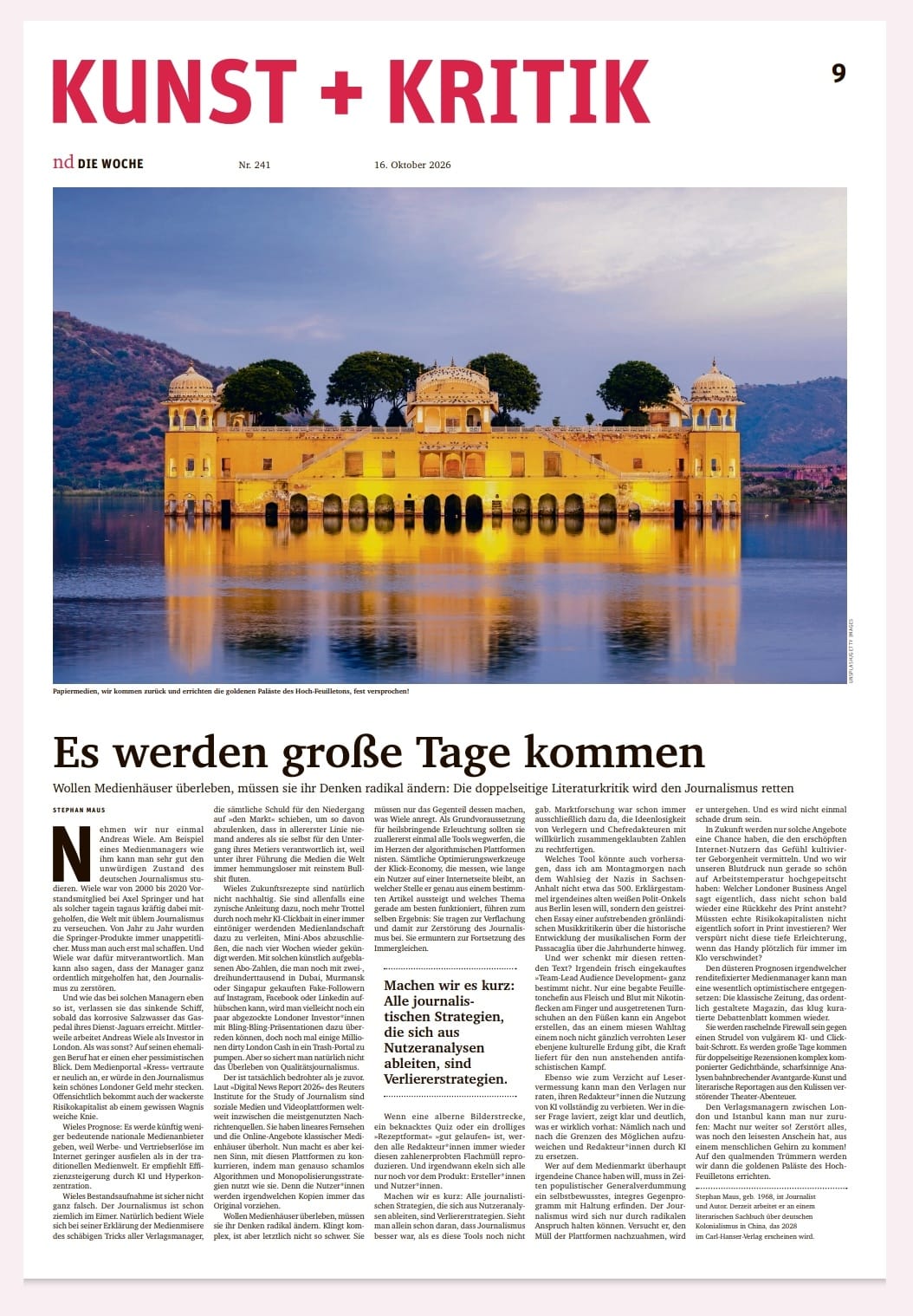 Gegen die omnipräsente Enshittification der Medien (ND)